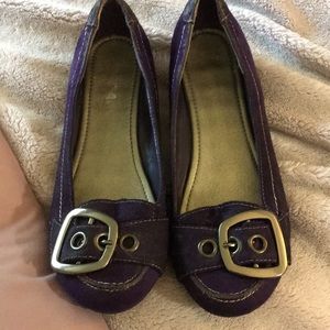Purple flats